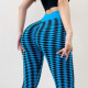 Sports Women Plaid Leggings Pants Yoga Gym Fitness Tight Breathable Elastic Wear