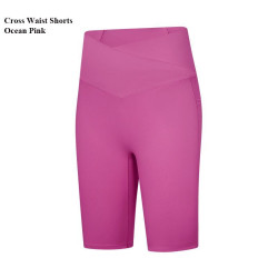 Yoga Pants Women Sportswear With Side Pocket No Front Seam Leggings Sports Wears