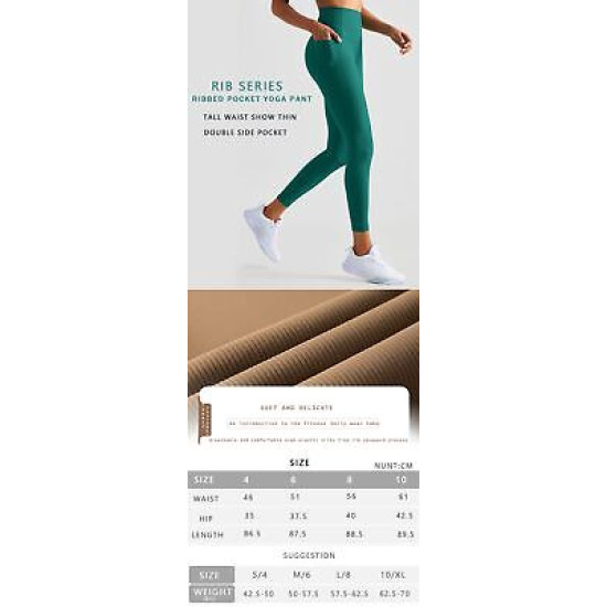 Yoga Pants Women Leggings Sport Fitness Joggers Sweatpants High Waist Activewear