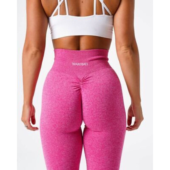 Women Seamless Yoga Pants Sports High Waist Athletic Workout Solid Full Leggings