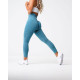 Women Seamless Yoga Pants Sports High Waist Athletic Workout Solid Full Leggings
