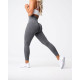 Women Seamless Yoga Pants Sports High Waist Athletic Workout Solid Full Leggings