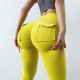 Yoga Pants Women Sports Jogging Leggings Two Piece Pocket High Waist Hip Lifting