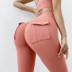 Yoga Pants Women Sports Jogging Leggings Two Piece Pocket High Waist Hip Lifting