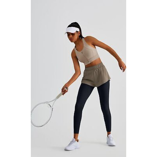 Yoga Pants Women Sports Jogging Leggings Two Piece Pocket High Waist Hip Lifting