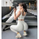 Yoga Pants Women Leggings Sportswear Seamless Solid High Waists Elastic Trousers