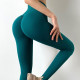 Yoga Pants Women Leggings Sportswear Seamless Solid High Waists Elastic Trousers