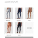 Sports Yoga Leggings Women Gym Clothing Pants High Waist Workout Foot Activewear