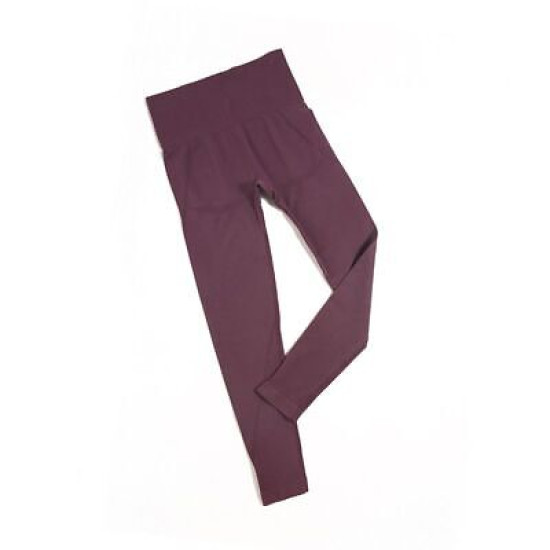 Yoga Pants Women Leggings Sport Fitness Seamless Woolen Tummy Control Activewear