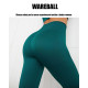 Yoga Pants Women Leggings Sport Fitness Seamless Woolen Tummy Control Activewear