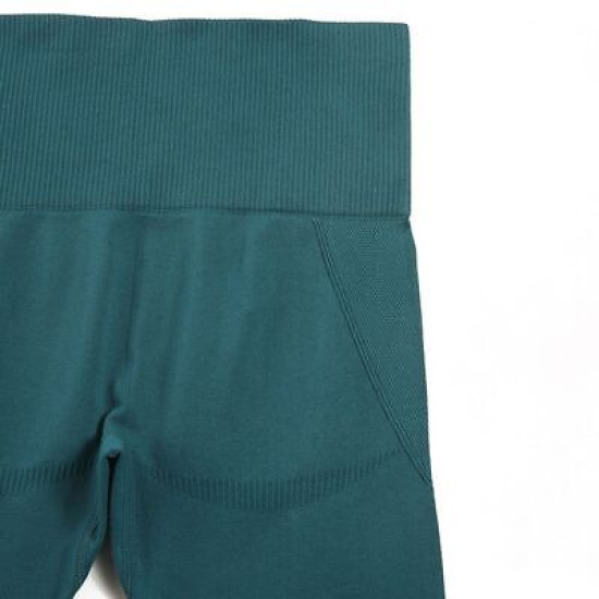 Yoga Pants Women Leggings Sport Fitness Seamless Woolen Tummy Control Activewear