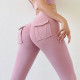 Fitness Leggings Women Pants Yoga High Waist Elastic Sportswear With Pocket Wear
