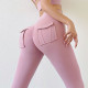 Fitness Leggings Women Pants Yoga High Waist Elastic Sportswear With Pocket Wear