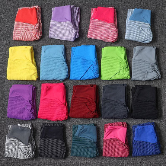 Yoga Pants Women Leggings High Waisted Tight Elastic Seamless Fitness Sportswear