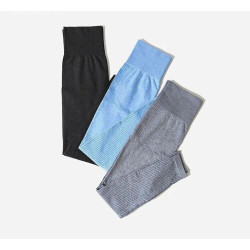 Running Women Yoga Pants Seamless Leggings Fitness High Waist Elastic Sportswear