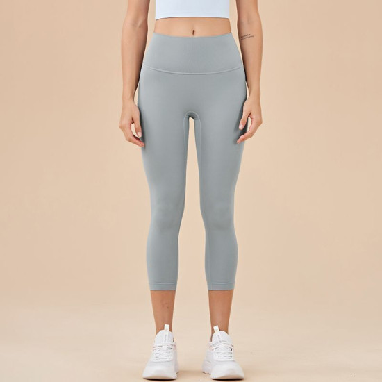 Yoga Women Pants Leggings Sportswear Solid High Waist Elastic Sports Trouser New