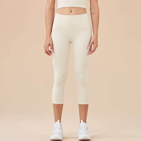 Yoga Women Pants Leggings Sportswear Solid High Waist Elastic Sports Trouser New