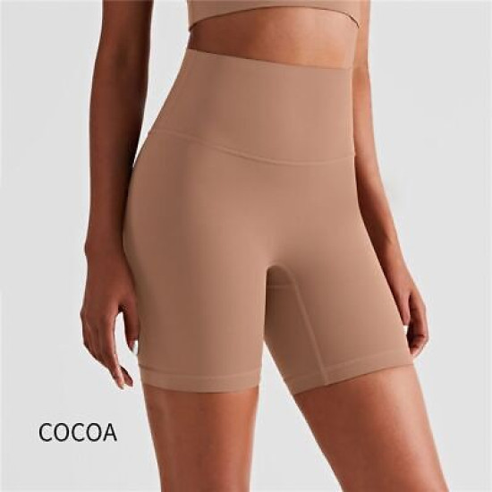 Summer Women Sport Shorts High Waist Pants Fitness Gym Sportswear Workout Attire