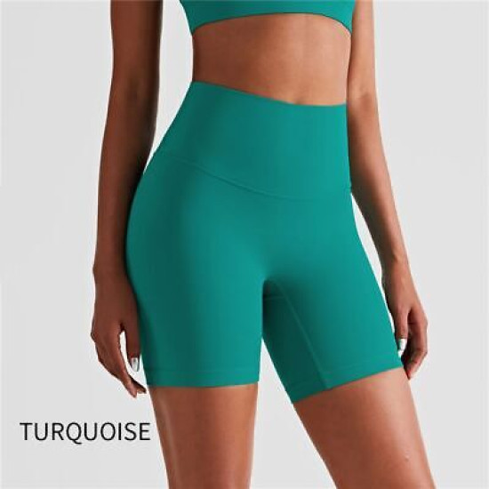 Summer Women Sport Shorts High Waist Pants Fitness Gym Sportswear Workout Attire