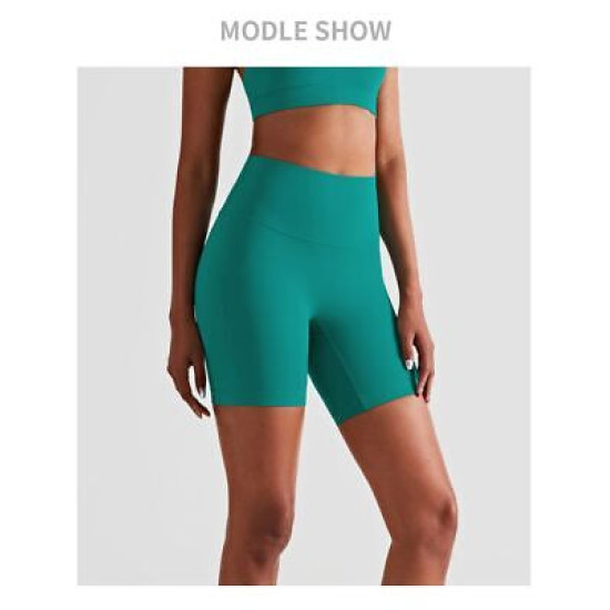 Summer Women Sport Shorts High Waist Pants Fitness Gym Sportswear Workout Attire