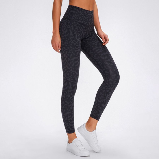 Fitness Workout Women Leggings Yoga Pants Squat Proof Gym Wears High Waist Print