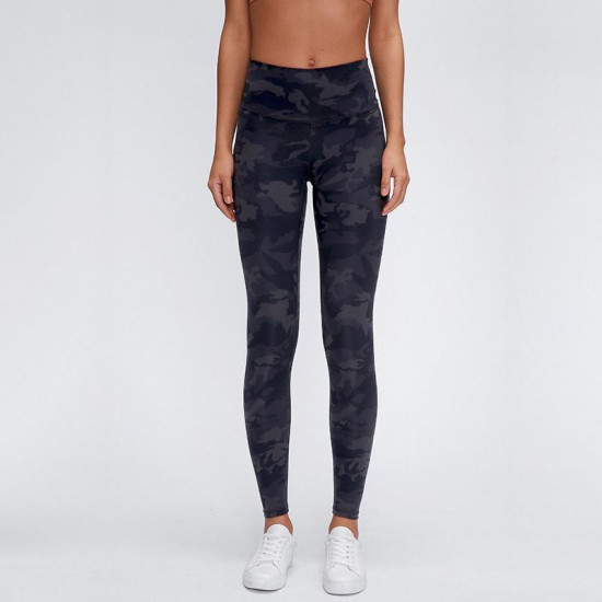 Fitness Workout Women Leggings Yoga Pants Squat Proof Gym Wears High Waist Print