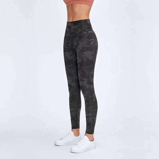 Fitness Workout Women Leggings Yoga Pants Squat Proof Gym Wears High Waist Print