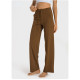 Drawstring Women Yoga Pants High Waist Wide Leg Full Length With Pockets Clothes