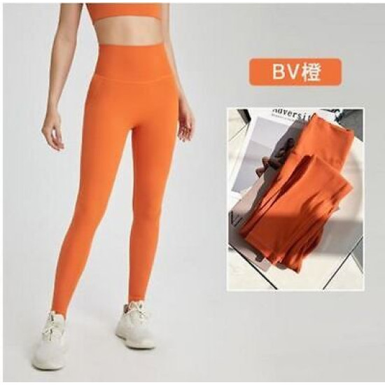 Yoga Sports Women Pants Leggings Fitness Workout High Waist Ankle Length Trouser