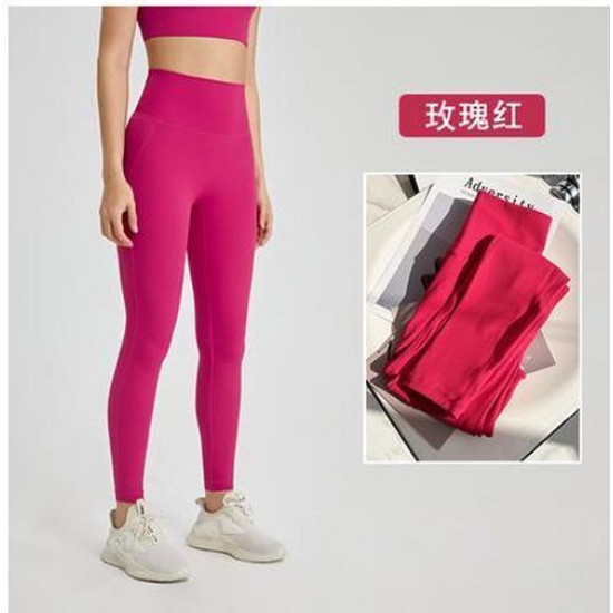 Yoga Sports Women Pants Leggings Fitness Workout High Waist Ankle Length Trouser
