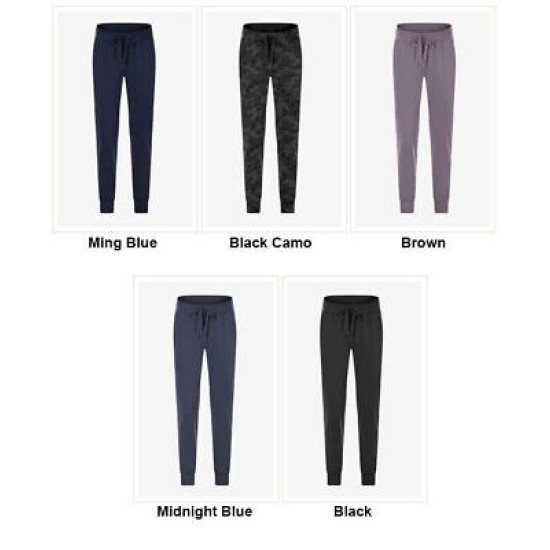 Women Sports Camo Jogger Drawstring Waist Workout Tapered Sweatpants With Pocket