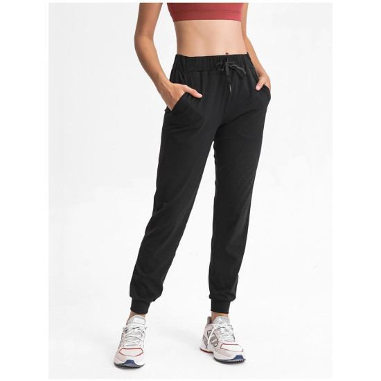 Women Sports Camo Jogger Drawstring Waist Workout Tapered Sweatpants With Pocket