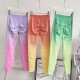 Seamless Sports Yoga Pants Women Leggings Hip Lifting High Waist Fade Color Wear