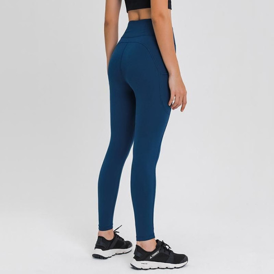 Sports Women Workout Leggings Yoga Pants With Pocket Slim Fitness Sportswear New