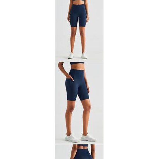 Workout Pants Yoga Shorts Gym Women Athletic High Waist Fitness Bottom Wears New