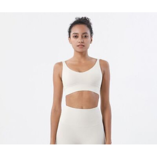 Sports Bra Women Top Tight Fitness Yoga Underwear Chest Pad Removable Sportswear