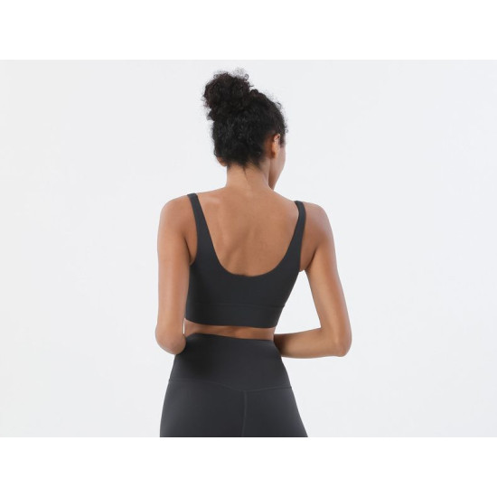 Sports Bra Women Top Tight Fitness Yoga Underwear Chest Pad Removable Sportswear