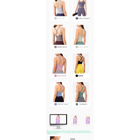 Women Yoga Sports Bra Solid Vest Gym Workout Running Athletic Cross Back Clothes