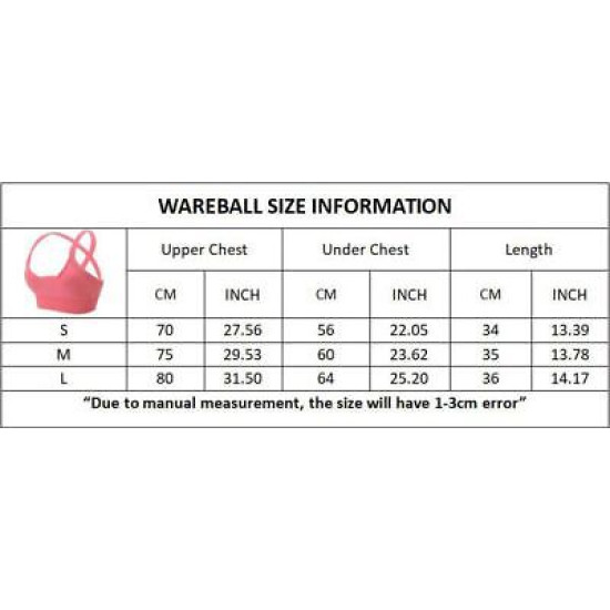 Sports Bra Women Cross Crop Top Solid Yoga Padded Running Gym Workout Activewear