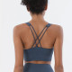 Yoga Bra Women Sports Top Bralette Solid Push Up Sportswear Removable Chest Pads