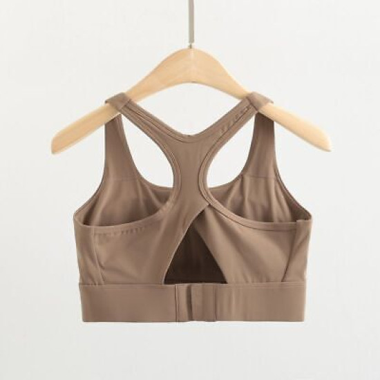 High Impact Sports Bra Women Gym Wirefree Padded Tank Tops Activewear Sportswear