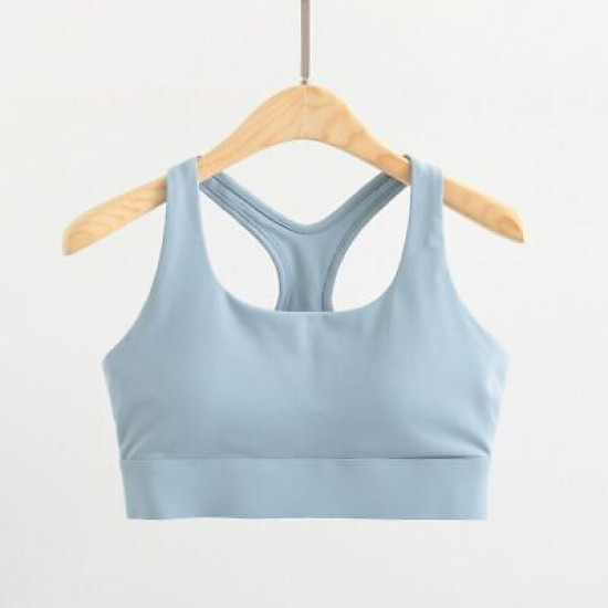 High Impact Sports Bra Women Gym Wirefree Padded Tank Tops Activewear Sportswear