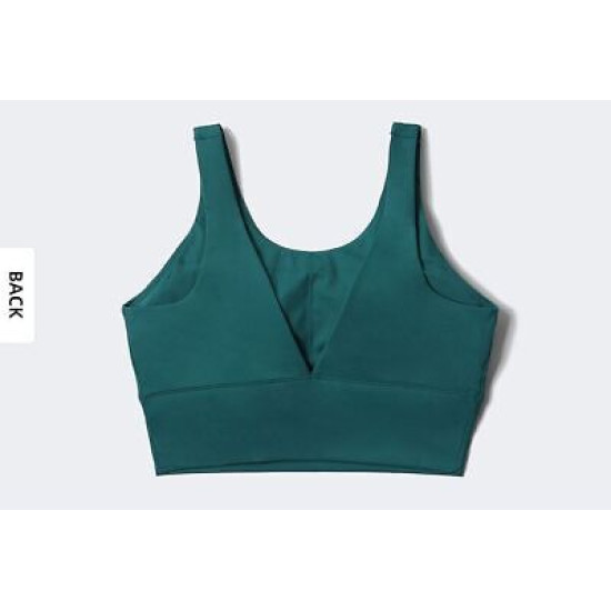 Sports Women Yoga Bra Gym Fitness Crop Tops Bras Removable Chest Pads Sportswear