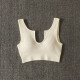 Padded Women Sport Bra Fitness Yoga Running Vest Underwear Solid Padded Crop Top