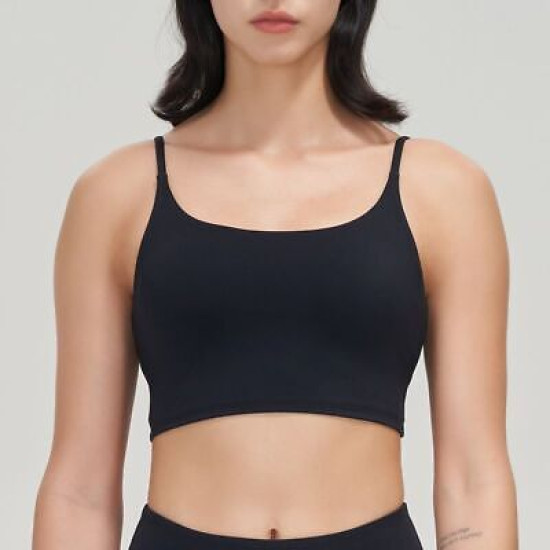 Yoga Women Sports Bra Tops Gym Fitness Shockproof Removable Chest Pad Sportswear