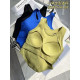 Yoga Bra Sports Tops Women Seamless Padded Fitness Push Up Solid Activewears Top