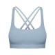 Cross Strap Workout Bra Women Gym Yoga Sports Bras Back Closure Buckle Tops Wear