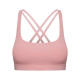 Cross Strap Workout Bra Women Gym Yoga Sports Bras Back Closure Buckle Tops Wear