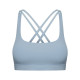 Cross Strap Workout Bra Women Gym Yoga Sports Bras Back Closure Buckle Tops Wear