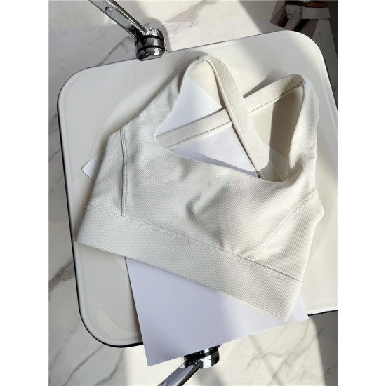 Sports Bra Women Padded Yoga Active Tops Push Up Criss Cross Back Medium Support